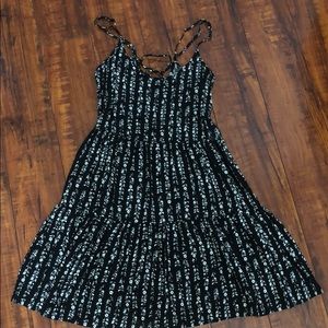 Black and white dress